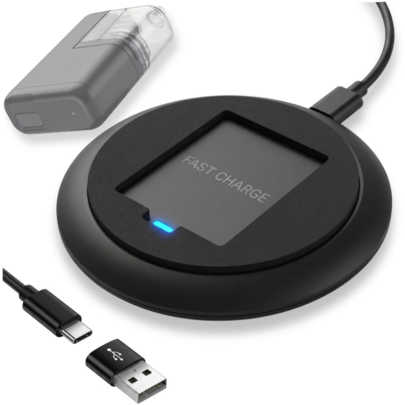 Charger for Tandem Mobi Charger Pad Replacement, Wireless Charging Pad and Tandem Mobi Accessories for Insulin Pump with USB C to USB A Adapter