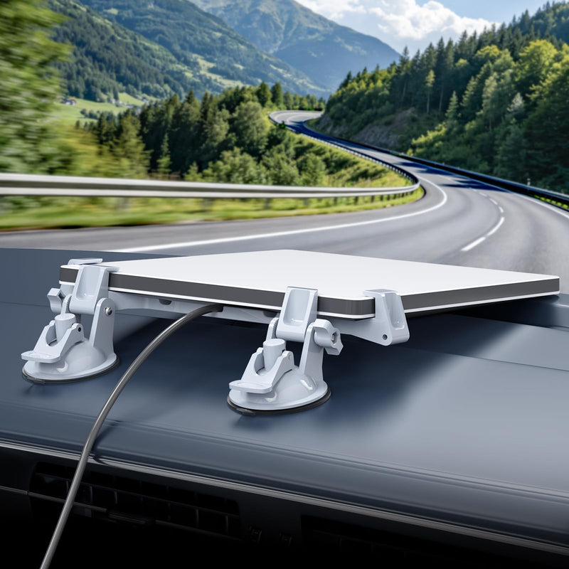 Star-Link Mini Car Mount for Dashboard, for Starlink Mini Suction Cup Mount | Starlink Mini Dash and Windshield mount, Ensures Stable Satellite Signal, Suitable and Secure Mounting Kit for Most Vehicles