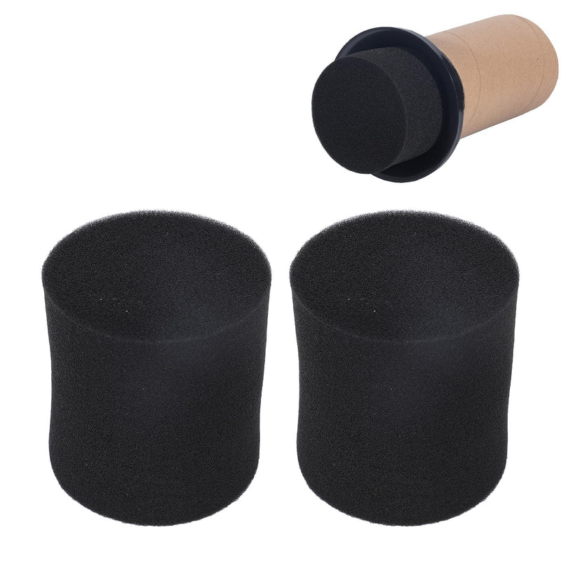 Tangxi Speaker Port Tube Sponge, 2Pcs 72mm Dia 60mm Height Sponge Foam Plug for Bass Port, with Air Noise Reduction to Enhance Bass Sound for Speaker Box Cabinet