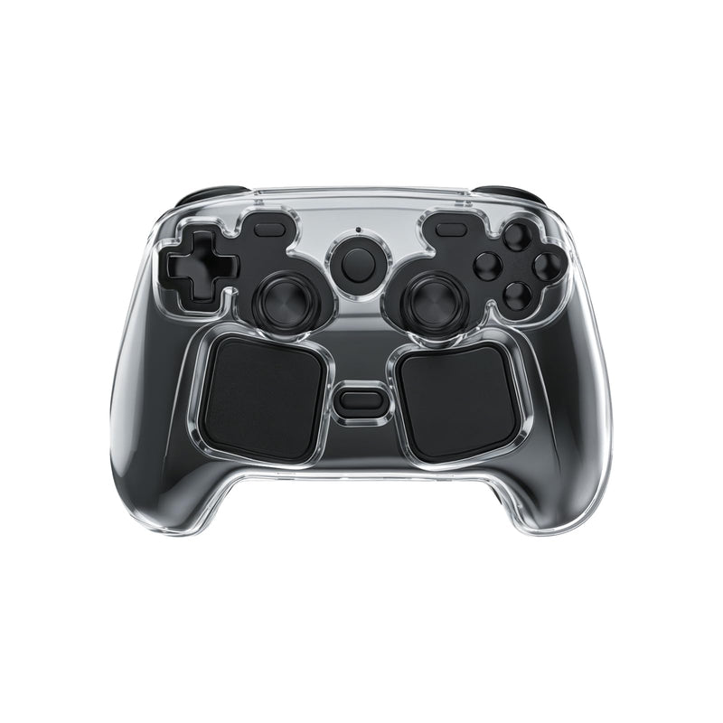 Clear Protective Case for Steam Controller 2026, Crystal Case Cover, Transparent PC Hard Shell All-Around Protective/Anti-Scratch Finish &Shockproof