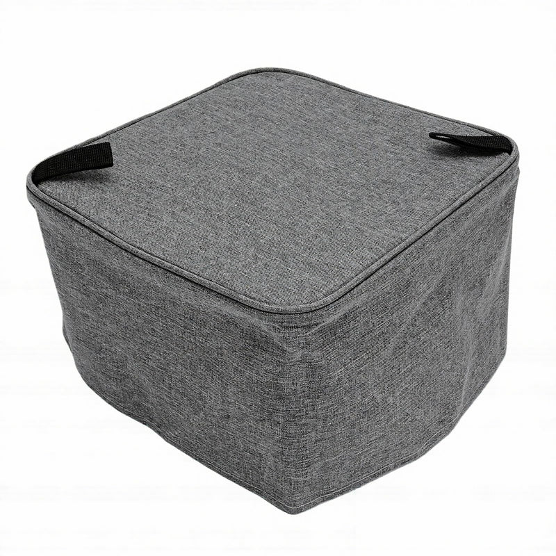 POCREATION Projector Dust Cover Case for H3S Protector Foldable Water Polyester Storage Cover with Snug Fit Lightweight Gray