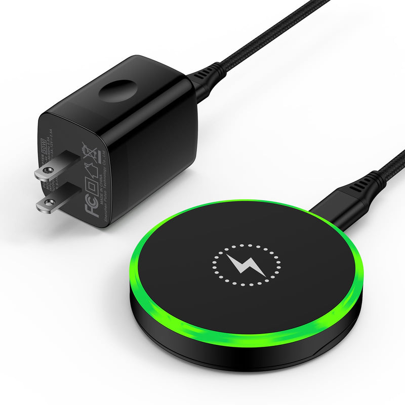 for Magsafe Charger Samsung S26 Magnetic Charger Wireless Fast Charging Pad | 25W Magnet Wireless Charger and 30W Adapter Fast Chaging for Samsung Galaxy Z Flip8 7 Fold 8 Ultra S26 Plus S25 FE S25 Ultra Black-W