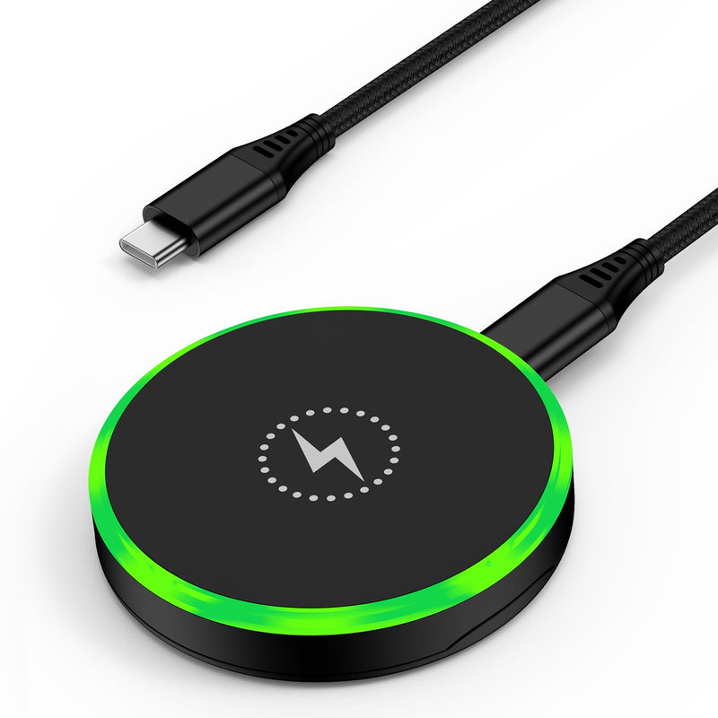 25W Magnetic Wireless Charger for Samsung S26 Ultra Fast Charging Station | Magnet Wireless Phone Charger for Android Compatible with Samsung Galaxy S26+, Google Pixel 10/10 Pro XL/10 Pro Fold/10Pro Black