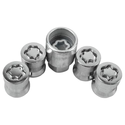 Wheel Lock Lug Nut Set Anti Theft Key Chrome Fit for Honda CR V for Civic for Accord Replace 08W42SCV101 08W42SCV100 08W42SCV102