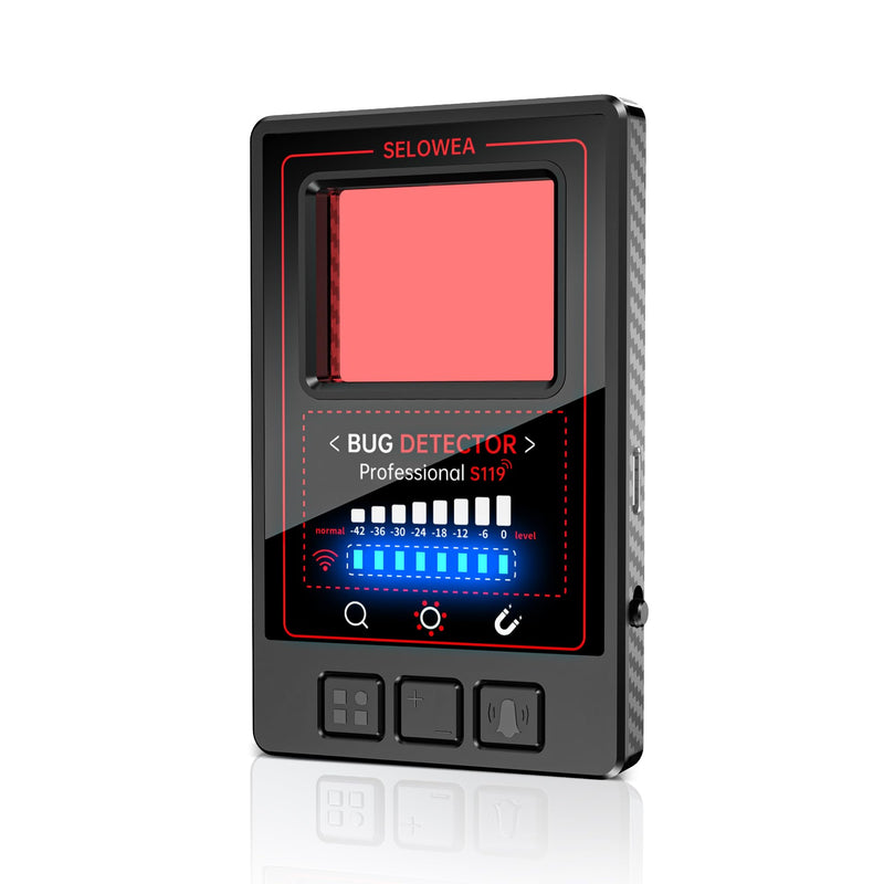 Hidden Camera Detector, Anti Spy Bug GPS Tracker Finder for Travel | Portable; Professional