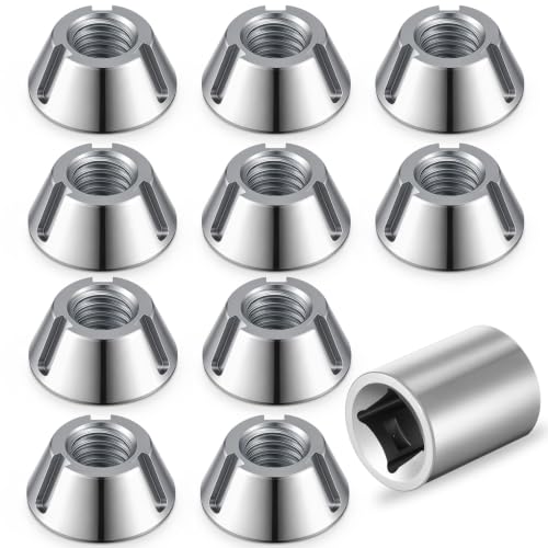 11 Pcs Installation Tool Tri-Groove Tamper Proof Nuts, 5/16-18 11 5/16 -18
