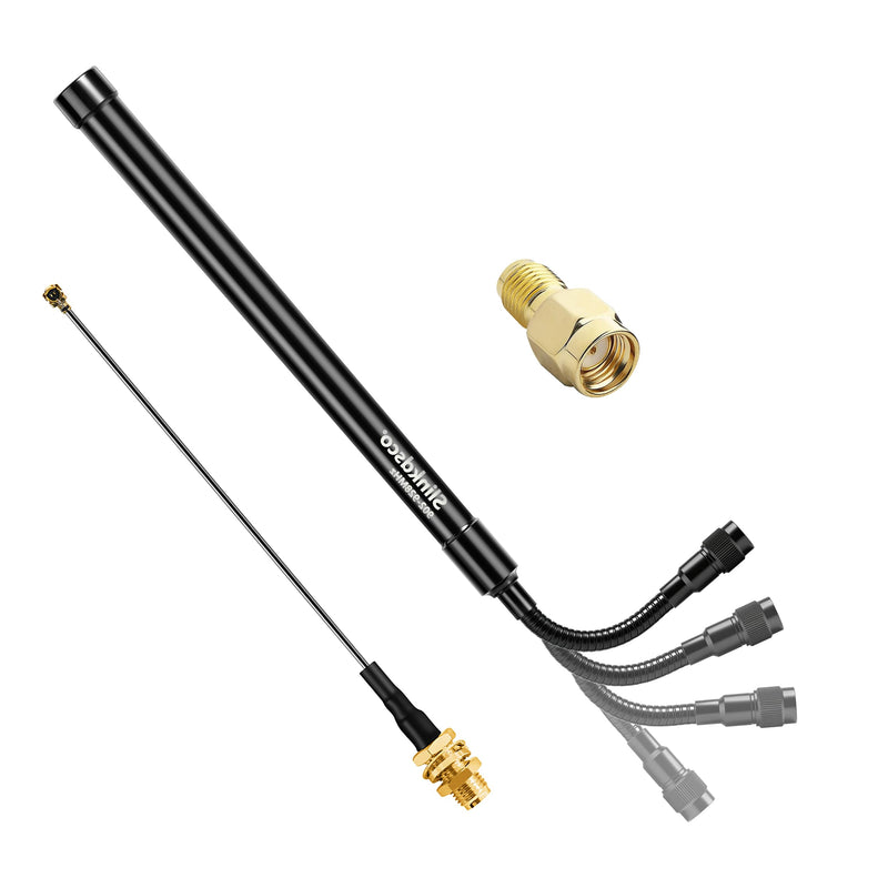 Waterproof Long Range Meshtastic 915MHz LoRa Flexible Gooseneck SMA Antenna | for ESP32 LoRa Heltec V3 V4 RAK Development Board and Wio Tracker L1 Pro SenseCAP Solar Meshtastic Node, Slinkdsco