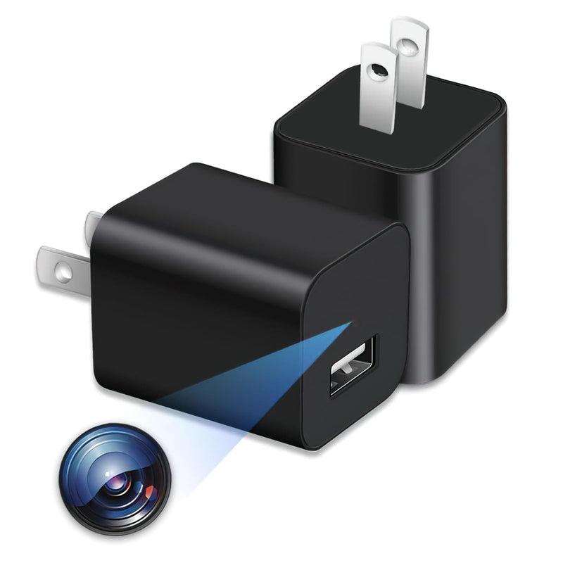 yvn 64GB Camera Charger,Camera with Motion Detection,No Need for WiFi,HD 1080P, Nanny Cam Camera