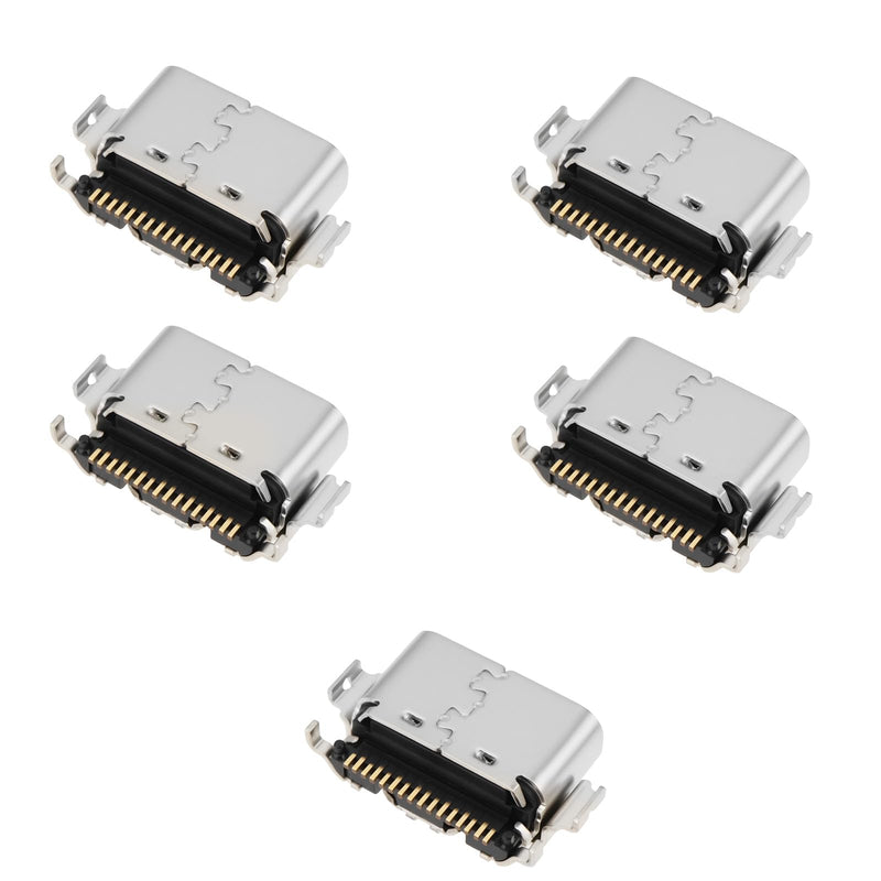 5pcs Type C 16 Pin Charging Port Connector Replacement Compatible with TCL TAB 8 LE 9132 9137