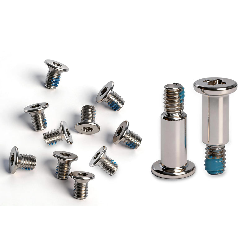 10 x T5 Screws Torx M2x3,2 x PM Screws M2X8,Base Cover Badge Flap Screws for Dell XPS 9500 9510 9520 9530 9550 9560 9570;XPS 15 7590; 9575 2-in-1;Precision 5510 5520 5530 5540 5550 5560,Silver