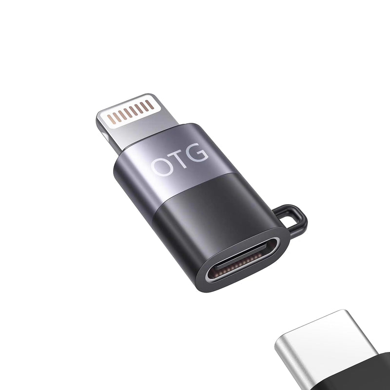 USB-C to Lightning OTG Audio Adapter for Connecting DJI Mic Mini/Lark M2S Series Wireless Microphone Receivers to iPhone 14/13/12/11 / Mac