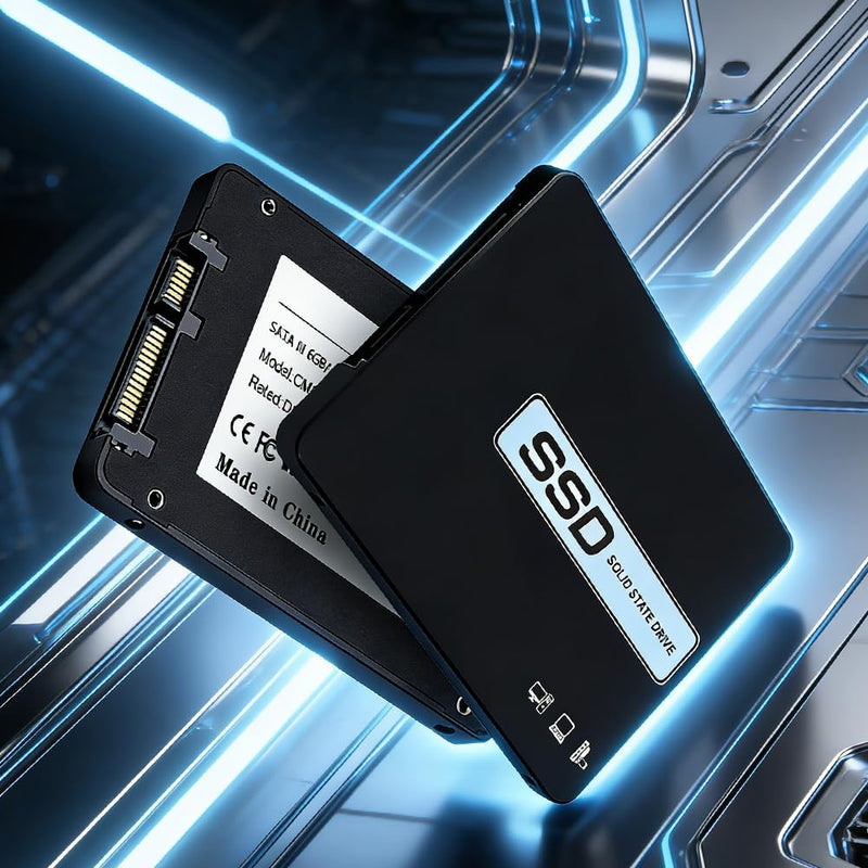 128GB 2.5" SSD SATA III Internal Solid State Drive, 550MB/s Read with 3D NAND Flash for Laptop & Desktop PC Upgrade