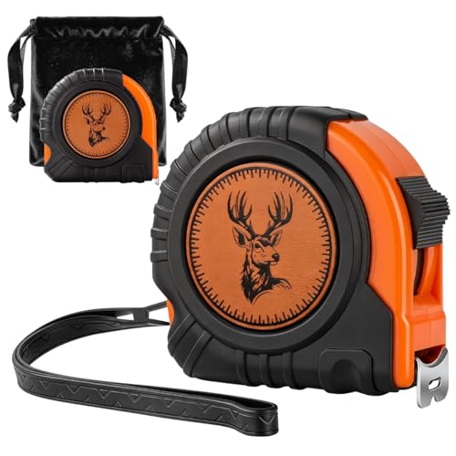 Deer Antler Tape Measure 16ft, Heavy Duty Retractable Measuring Tape