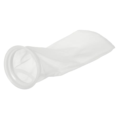uxcell 200μm Ring Filter Bag 13.78x4.09" Nylon Mesh Liquid Filter Sock Bags 200μm, 13.78x4.09 Inch