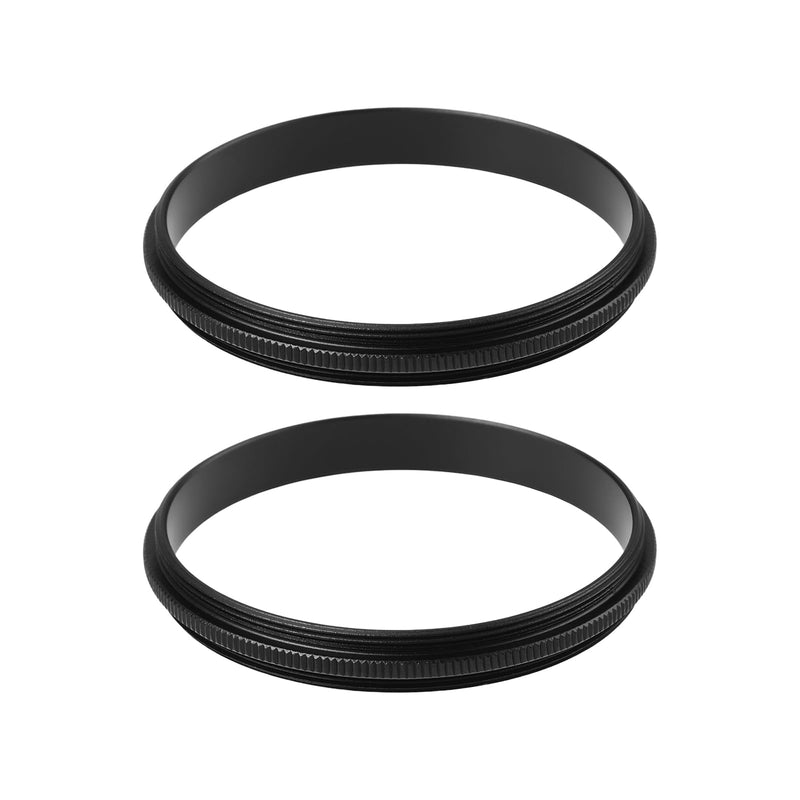 2pcs 52mm to 52mm Male to Male Macro Reverse Coupling Ring for Macro Photography