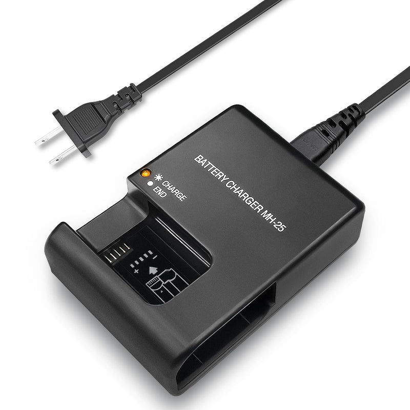 MH-25 MH-25A Charger Replacement for Nikon Z5 Z6 Z7 Z8 Zf Z6II Z7II Z6III | Smart Camera Battery Charger Compatible with Nikon EN-EL15 EN-EL15a EN-EL15b EN-EL15c, D850, D750, D810, D7500, D500, D610