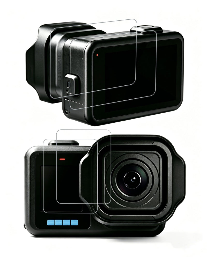 [2+2+2 Pack] for GoPro MISSION 1 Pro Hydrogel Film Screen Protector. | Self-Healing Anti-Scratch Bubble Free Easy Installation.