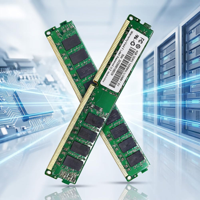 1pc 4GB DDR3 RAM 1600 1.5V for Desktop Computer, Desktop Memory Module for PC Upgrade