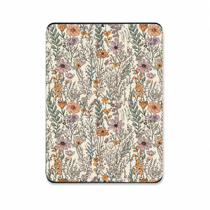 Wildflower Case for Kindle 12th Gen 7" 2024 Release, Boho Slim Case for E Reader 12th 2024 Gen Paperwhite Protective Cover, Bookish Girly Gift Ideas