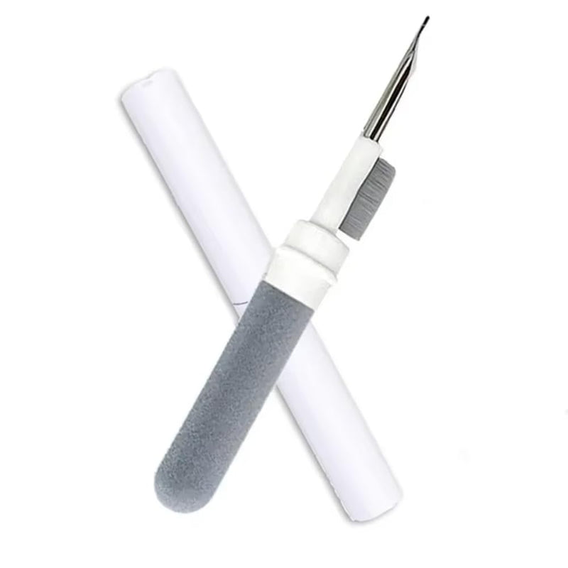 Bluetooth Earphones Cleaning Tool for Airpods Pro 3 2 1 Earbuds Case Cleaner Kit Cleaning Brush Pen for Xiaomi iPhone Earbuds (White) White