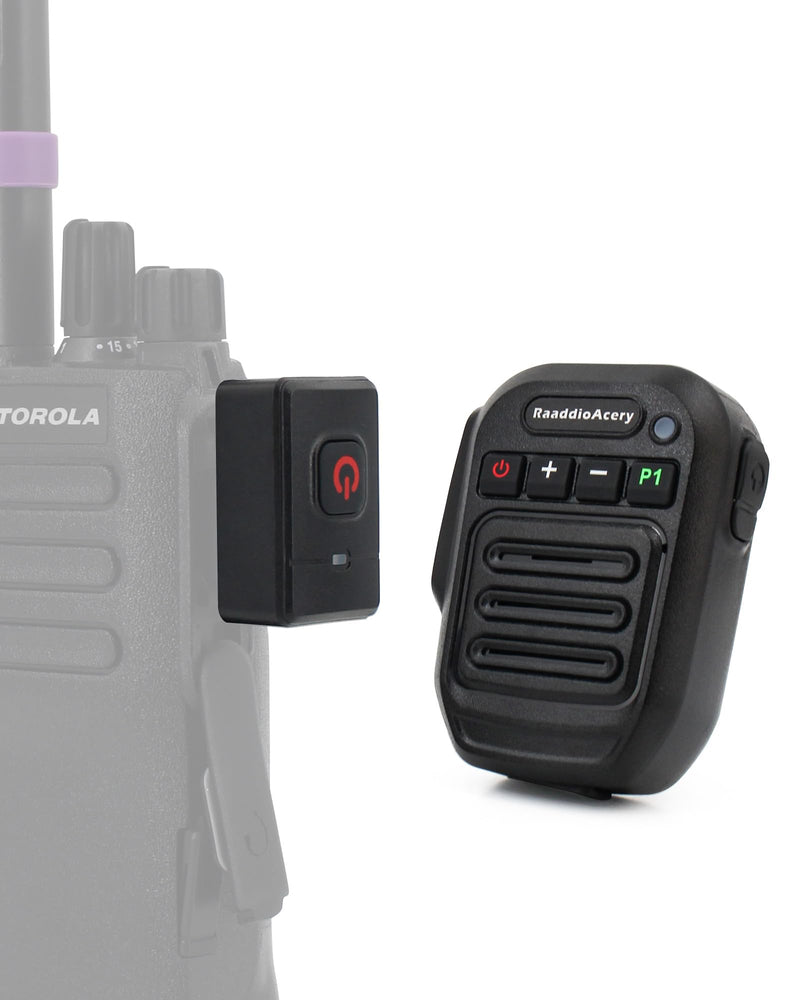 Wireless WalkieTalkie Handheld Speaker Microphone for Motorola & Yaesu | 2 Pin M Connector Handheld Mic for Motorola CP200 CP185 CLS1410 RMU2040 Yaesu FT-4XR, Hands-Free, Lightweight, Long Range Mic