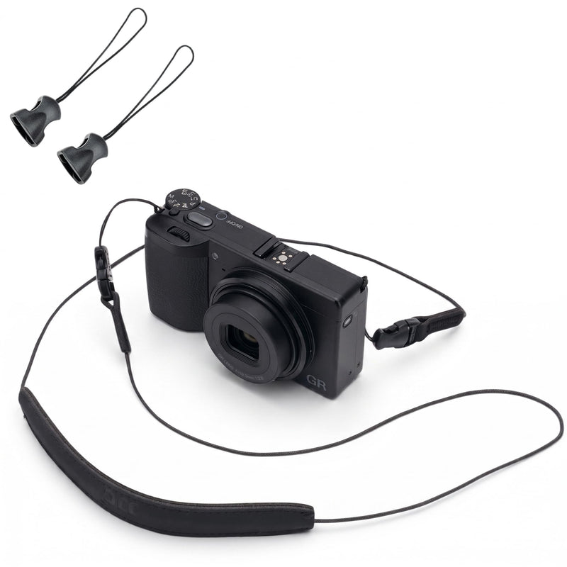 Minimalist Lightweight GR IV III Camera Shoulder Strap for KODAK PIXPRO C1 | Camera Neck Strap for Ricoh GR IV III II IIIx HDF Monochrome GRIV GRIII GRIIIx GRII GR 4 3 GR4 GR3 Compact Camera Accessories Black