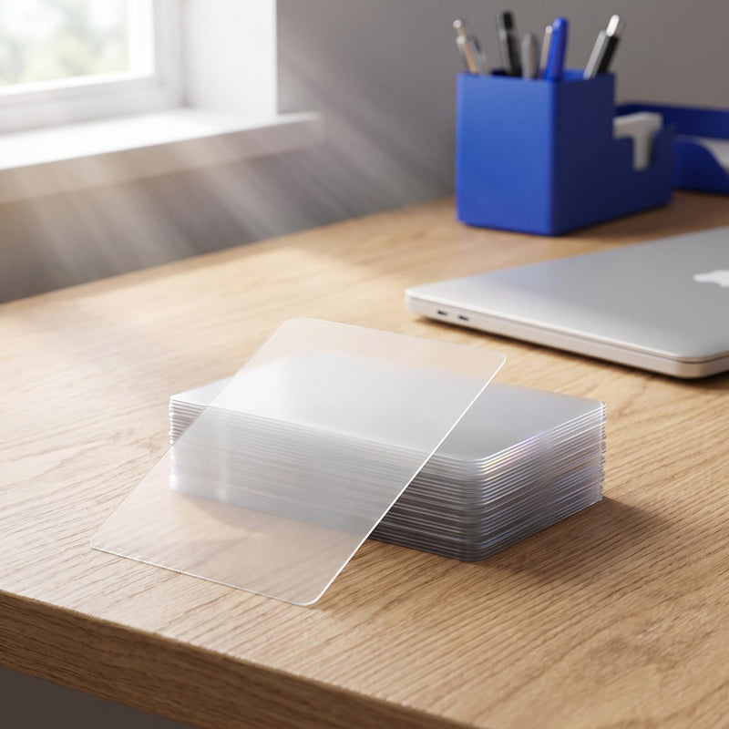 100pcs 3-inch 0.2mm Thermal Laminating Pouches Waterproof Photo Sealing Sheets Plastic Laminating Film for Office Document Protection