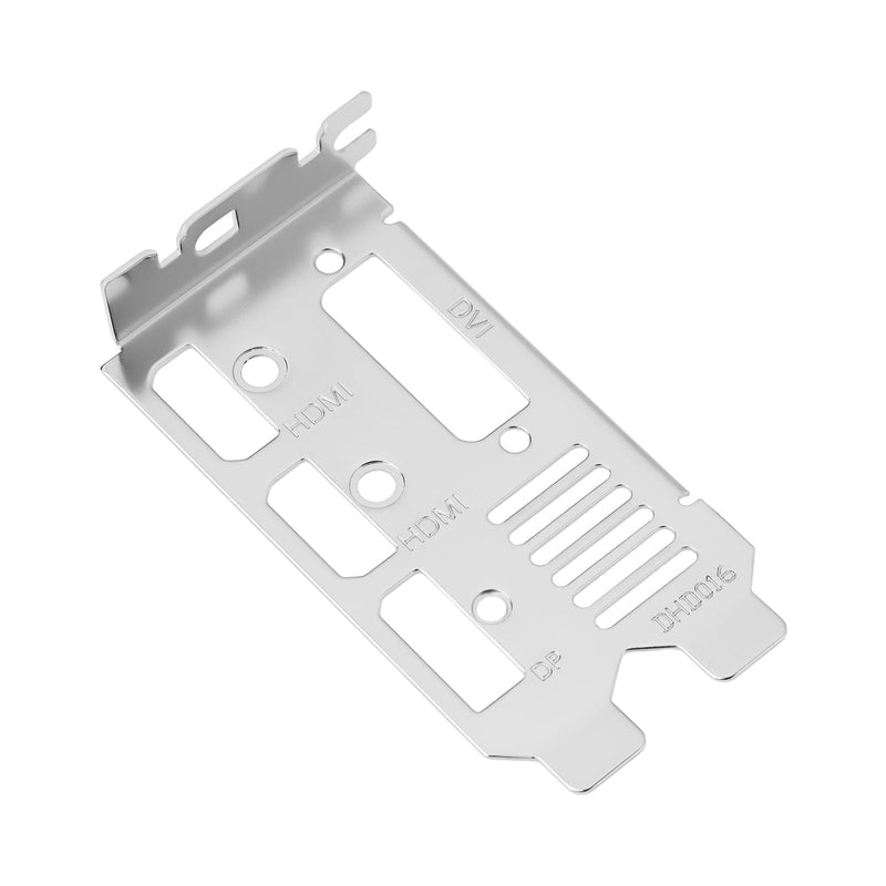 Half Height GPU PCI Slot IO Bracket 8 cm Compatible with Gigabyte GTX 750 1050 1050 Ti 1650