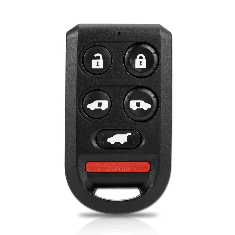 Key Fob Replacement Fits for Honda Odyssey 2005 2006 2007 2008 2009 2010 | 6-Button Key Fob Keyless Entry Remote Control (FCC ID: OUCG8D-399H-A, P/N: 72147-SHJ-A61, 314MHz)