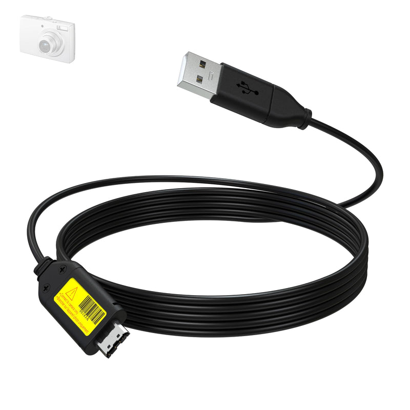 USB Camera Cable Compatible with Samsung Digital Camera ES55 ES70 ES73 L100 L210 PL100 PL120 PL121 PL20 PL50 PL81 PL200 PL210 ST60 ST61 ST90 WB210 WB700, SUC-3 Cable for Computers, Laptops (1.5m) 1.5m
