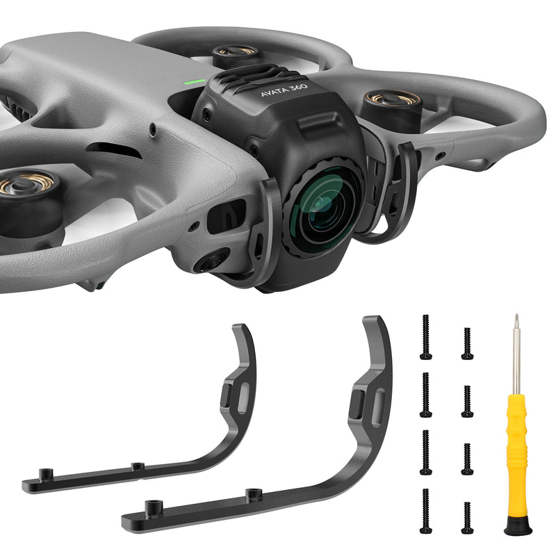 Avata 360 Gimbal Bumper Guard - Gimbal Protective Cover for DJI Avata 360 Drone Accessories Aluminum Alloy Anti-Collision Bumpers Bar Front Bumper Camera Protector