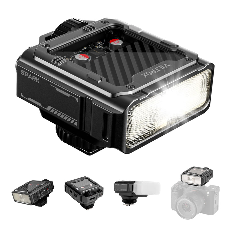 VILTROX Z3 TTL Flash for Sony, GN16, 26W/s 1800mAh Mini Flash for Camera | GN16 Hot Shoe Flash with 1s Recycle Time, USB-C Rechargeable Camera Flash with 7-Level Manual Power Control