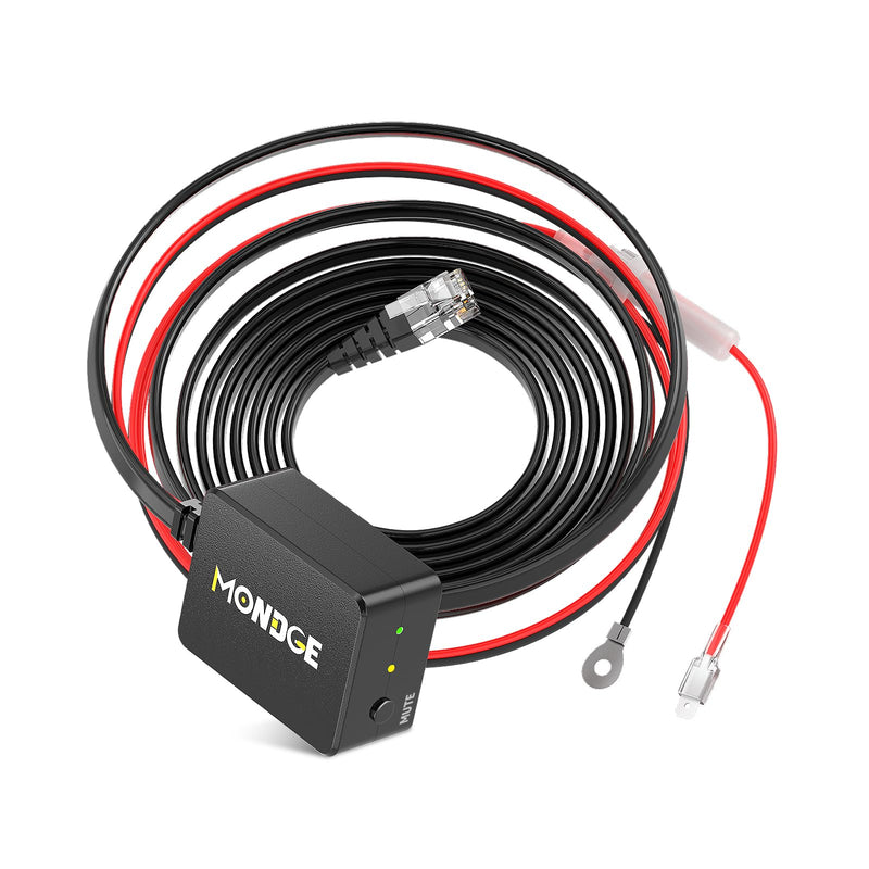Smart Hardwire Kit Compatible with Uniden RDA-HDWKT Radar Detectors | Smart Direct Wire Cord with Mute/Mark Button & LED Alerts for R8w, R8, R7, R4w, R4, R3, R1, DFR9, DFR8, DFR7, DFR6