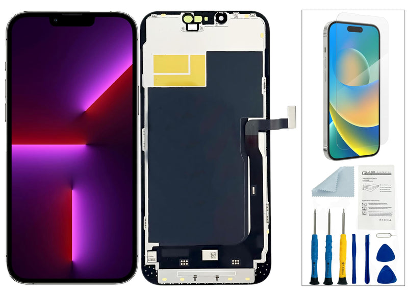 Incell for iPhone 13 LCD Screen Replacement Display Touch Screen | for iPhone 13 A2482 A2631 A2633 A2634 A2635 LCD Display Touch Screen Assembly Repair Parts