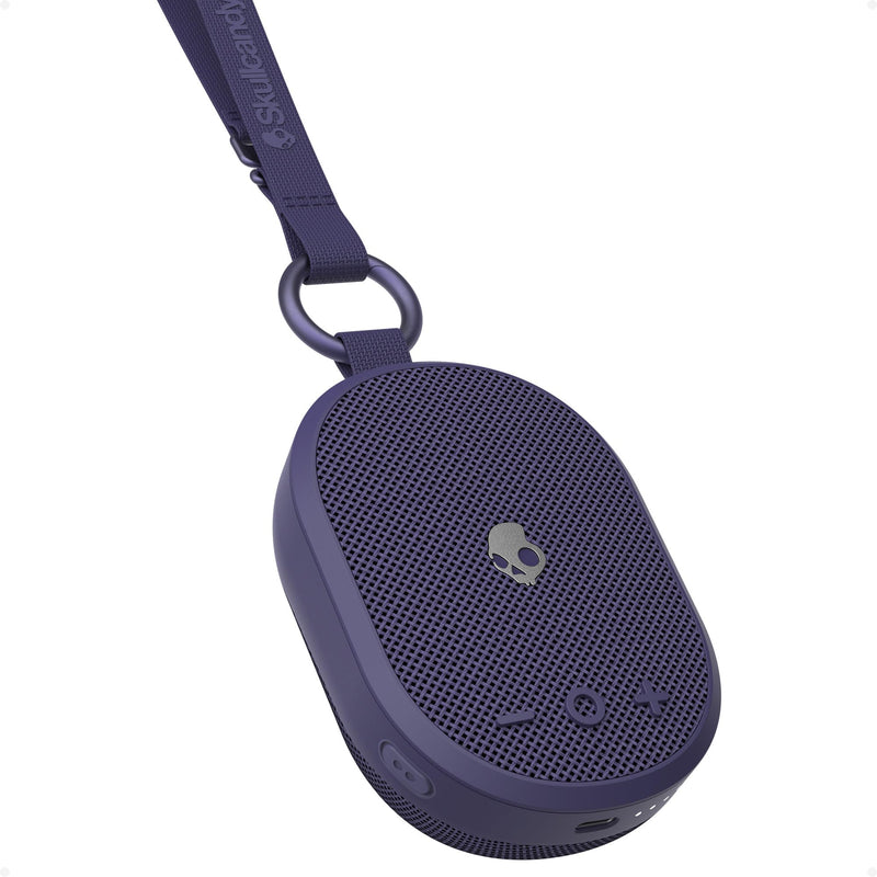 Skullcandy Kilo 2 Wireless Bluetooth Speaker, IPX7, 24-Hour Battery | Waterproof, True Wireless Stereo, Touch Controls, Punchy Bass, Carabiner and Strap Included, Rechargeable Battery Future