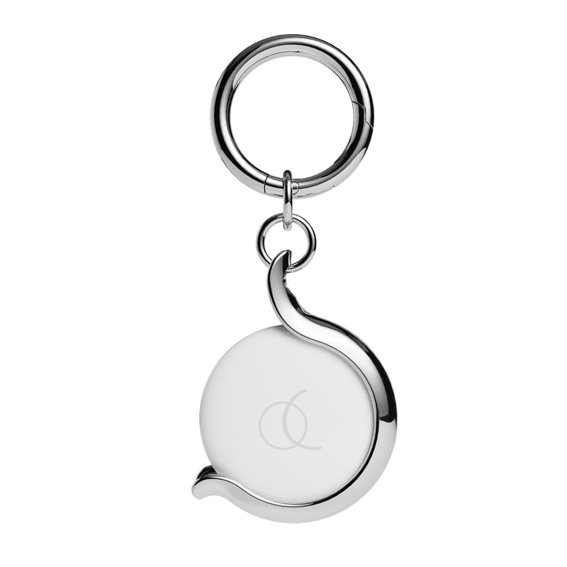 Arc Pulse Tracker Holder Compatible with Apple AirTag – Premium Aerospace-Grade Aluminium Case, Minimal Open Design, Anti-Scratch Protective Holder, Lightweight Keychain & Bag Accessory