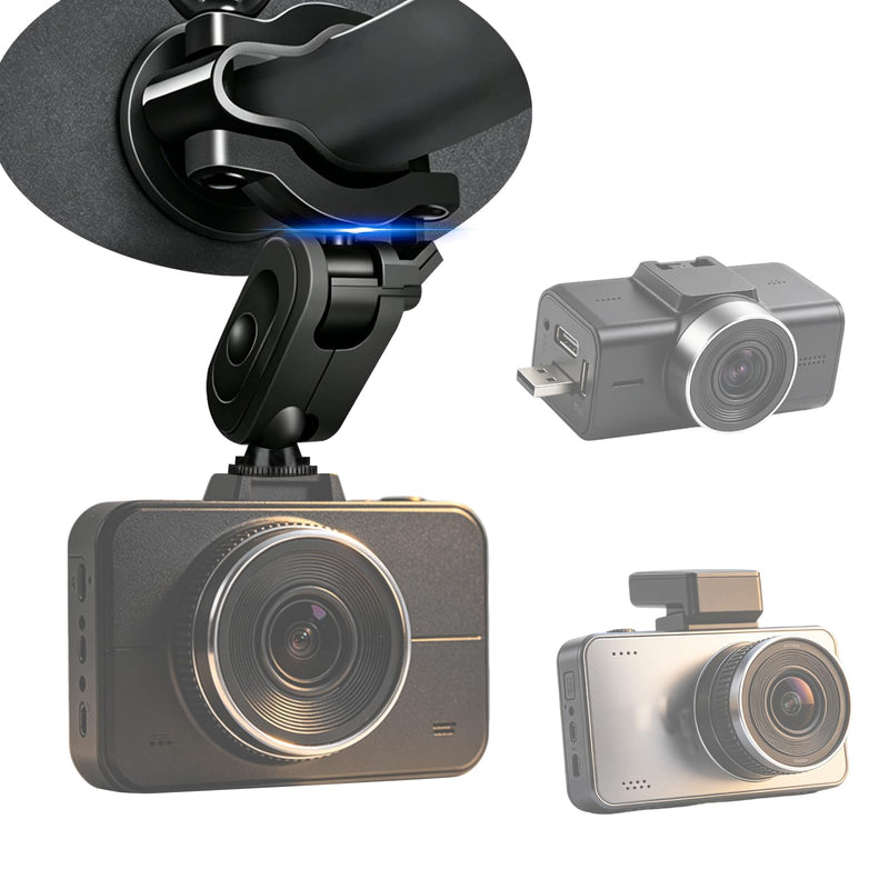 2026 Upgraded Dash Cam Mount with 16 Connectors,360° Adjustable Dash Cam Mirror Mount Compatible with Vantrue UGSHDI APEMAN Crosstour,Universal Dashs Cams Holder Car Accessories
