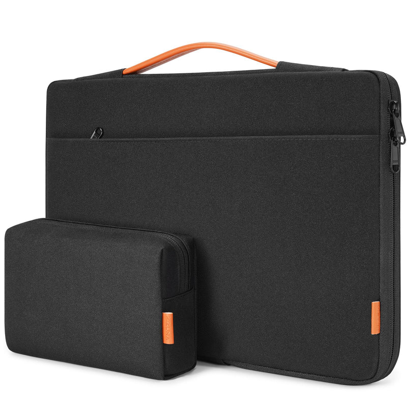 KIZUNA Laptop Sleeve Case 17 Inch Computer Carrying Bag for 17.3" Lenovo ThinkBook Plus/IdeaPad 3i Gen7/LG gram 17/ASUS Vivobook/ZenBook Pro/MSI 17/Dell XPS/HP Envy/Dell G7,Black Black