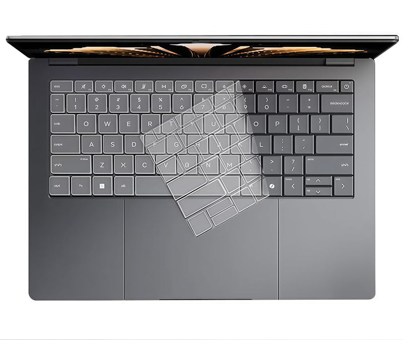 Keyboard Skin Compatible for 2026 HP OmniBook Ultra Laptop 14" 14/14t-kd 14-kg Series & HP OmniBook X/X Flip Laptop 14/14t-ka 14/14t-kb 14/14z-kc Series (Not for 14-fk/fm/fe 16-ar/cb/cc Serie) Clear Compatible for 2026 OmniBook Ultra 14-kd/kg