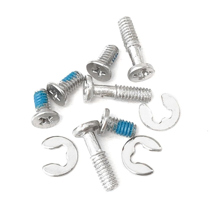 Lower Bottom Base Cover Case Screws Replacement for DELL Inspiron 7420 2-in-1 P161G001,Inspiron 14 7425 2-in-1 P161G003 Silver Bottom Case Screws