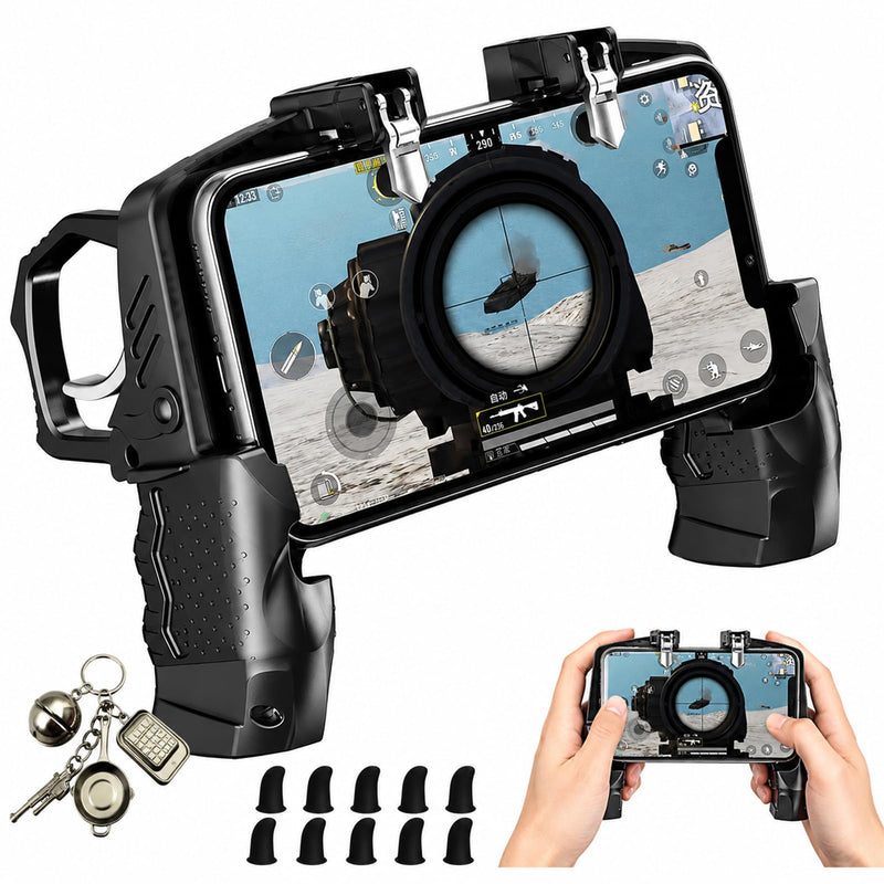 Pubg Mobile Controller,Pubg Mobile,Phone Controller,Control Para Telefono,Gatillos Para Celular Call Of Duty,Ergonomic Grip Design,For Pubg/apex/fortnitee/COD For 4.7-6.5 Inch Iphone & Android