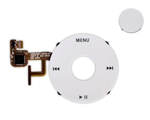 for iPod Video White Click Wheel/Center Button Flex Video 5th 5.5 Gen
