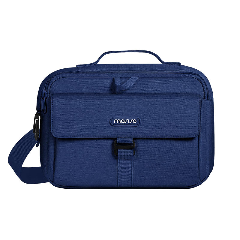 MOSISO Camera Shoulder Bag Camera Case Crossbody Sling Purse, Navy Blue | DSLR/SLR/Mirrorless Compact Padded Photography Handbag with Rain Cover Compatible with Canon/Nikon/Sony Cameras and Lenses