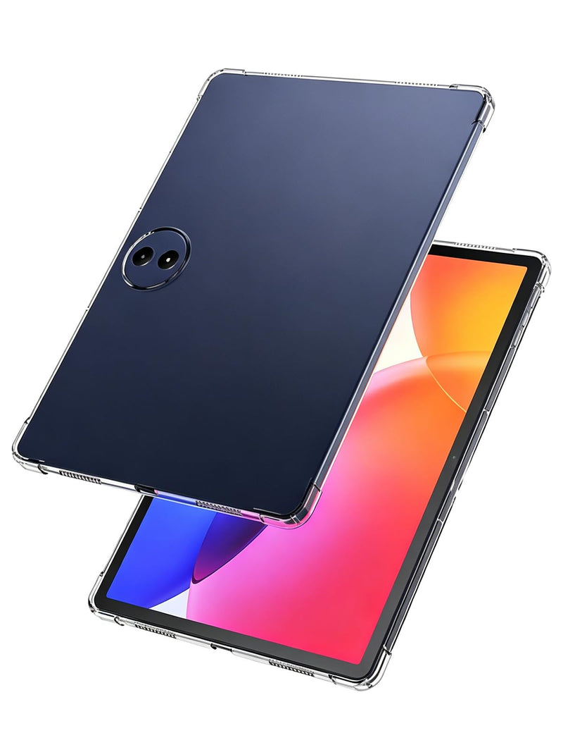 Clear Case for TCL TAB A1 Plus Tablet 12.2 Inch | 9445X Flexible TPU Shockproof Protective Cover with Airbag, Lightweight (Transparent) 12.2 inch (9445X)