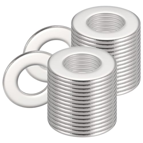 5/8" 304 Stainless Steel Flat Washer 1.312" OD 0.095" T 50PCS 5/8" 1.312"OD x 0.095"Thick 50