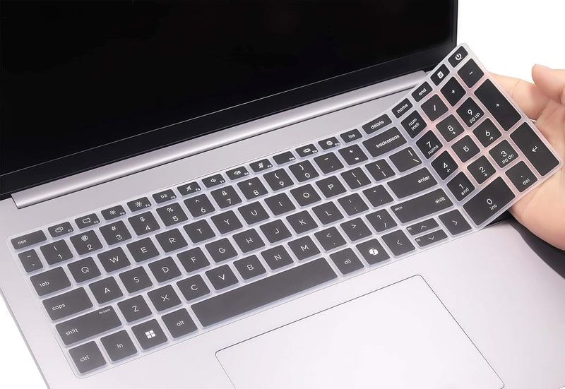 Keyboard Skin Compatible for 2026 HP OmniBook 5 Laptop 16-cf 16-ch 16-bp 16-bm Series 16" & OmniBook 3 16-bw/by/bu 17-dm/dn Series (Not for 16t-ba100 16z-ag100/bc100 16-af/ag/fb 16-bc/bf/ba) Black Compatible for OmniBook 5 16-cf