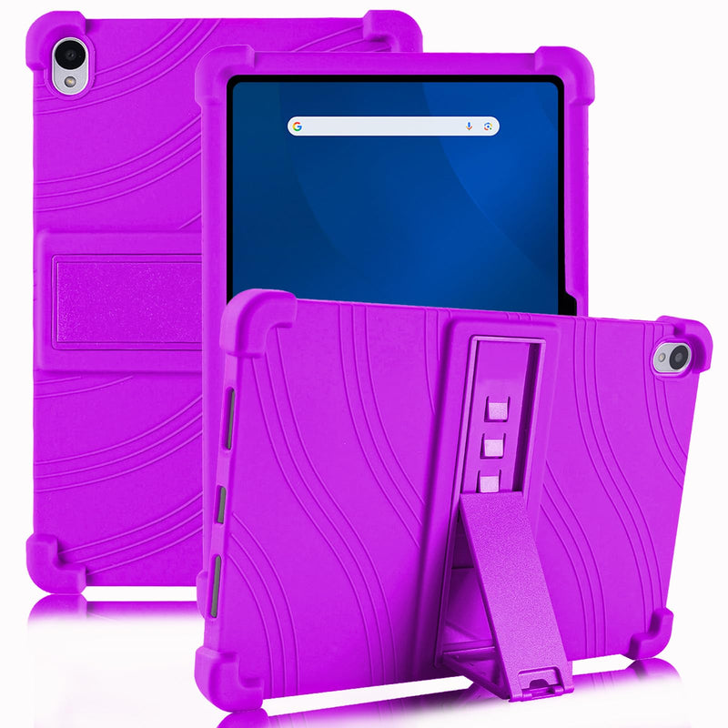 ATOOZ for Walmart Onn 11 inch Core Tablet Case (2026 Model), Purple | Soft Silicone, Adjustable PC Stand, Shockproof Protection, Kid-Friendly Lightweight Cover for Onn 11" Gen 5 2026 Tablet