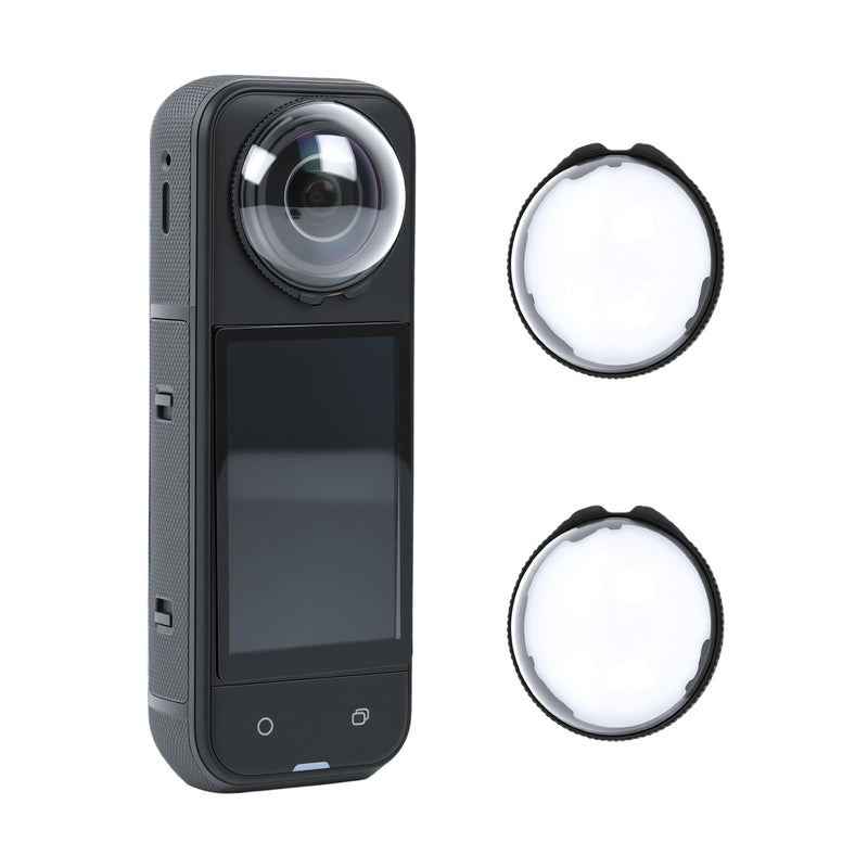360 X5 Premium Lens Guard for Insta360 X5, Multi-Coating&Twist-Lock | 2 Pack High Transparency Tempered Glass Lens Protector Cover for Insta 360 X5 Protective Camera Anti-scratch Accessories