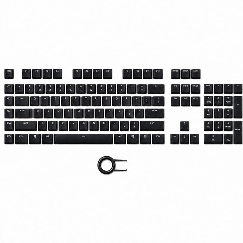 Replacement Keycaps for Logitech G915 G913 G815 G813, 109-Key Set | Keycap Set for Logitech Mechanical Gaming Keyboard, ABS Shine Through Keycaps, Compatible with GL Switches Only