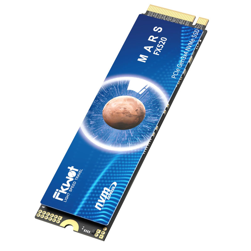 Fikwot FX520 M.2 SSD 128GB NVMe SSD M2 2280 PCIe Gen3 x4, Up to 1100MB/s, Internal Solid State Drive for Laptop PC Desktop 3D NAND